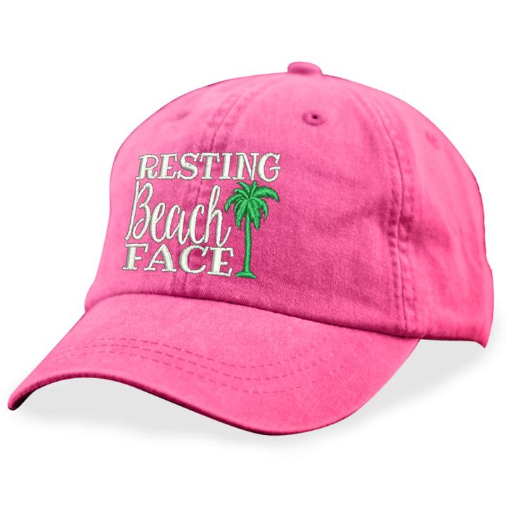 Resting Beach Face Hat