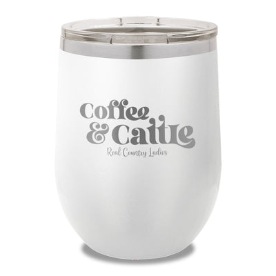 Coffee And Cattle 12oz Stemless Wine Cup