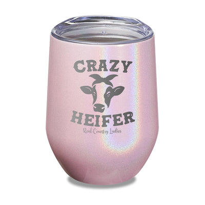 Crazy Heifer Laser Etched Tumbler