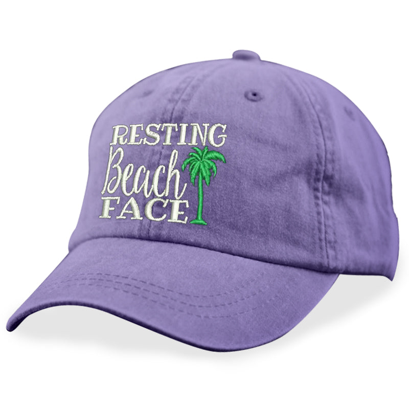 Resting Beach Face Hat