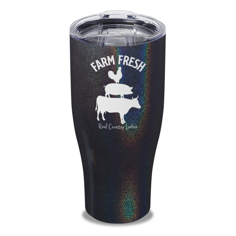 Farm Fresh Laser Etched Tumbler