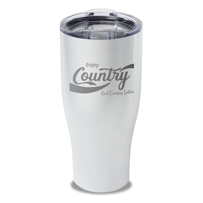 Enjoy Country Laser Etched Tumbler