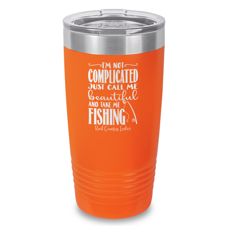 I'm Not Complicated Laser Etched Tumbler