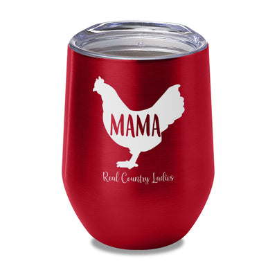 Mama Hen Laser Etched Tumbler