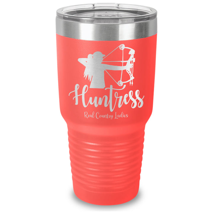 Huntress Bow Laser Etched Tumbler