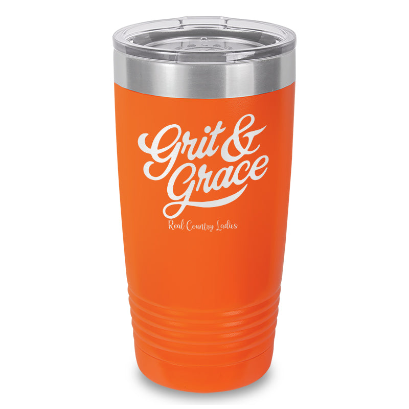 Grit And Grace Laser Etched Tumbler