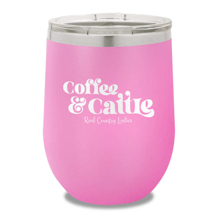 Coffee And Cattle 12oz Stemless Wine Cup