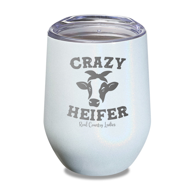 Crazy Heifer Laser Etched Tumbler