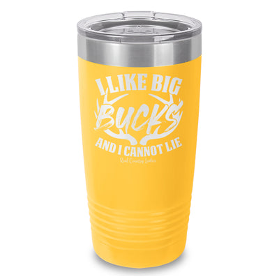 I Like Big Bucks Laser Etched Tumbler