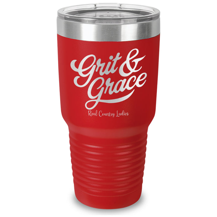 Grit And Grace Laser Etched Tumbler