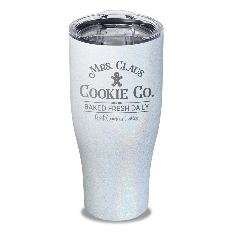 Mrs. Claus Cookie Company Laser Etched Tumbler