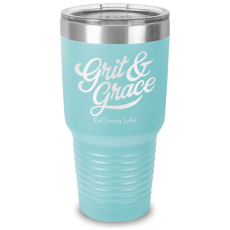 Grit And Grace Laser Etched Tumbler