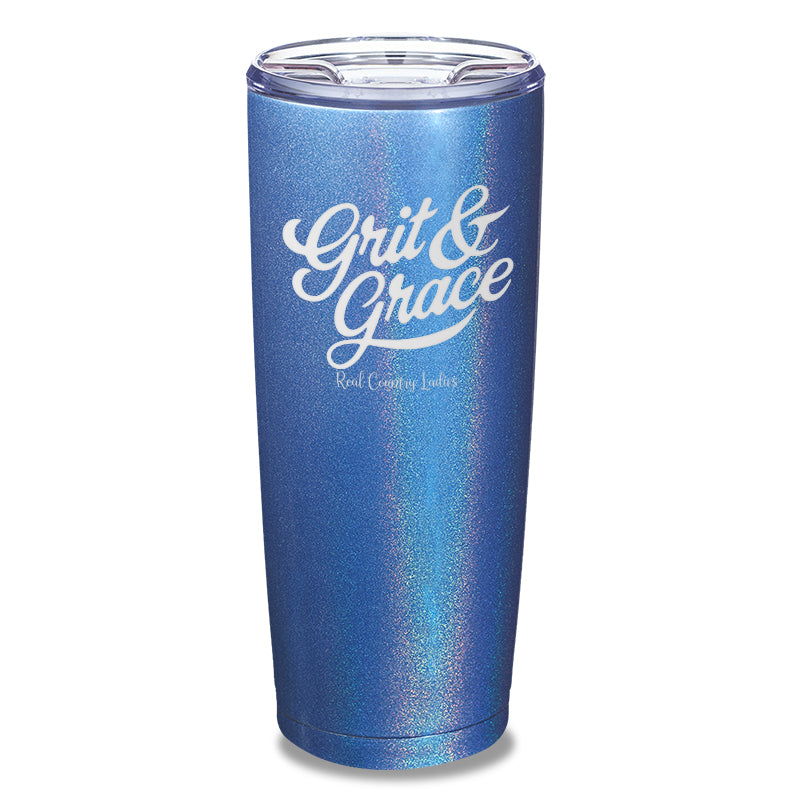 Grit And Grace Laser Etched Tumbler