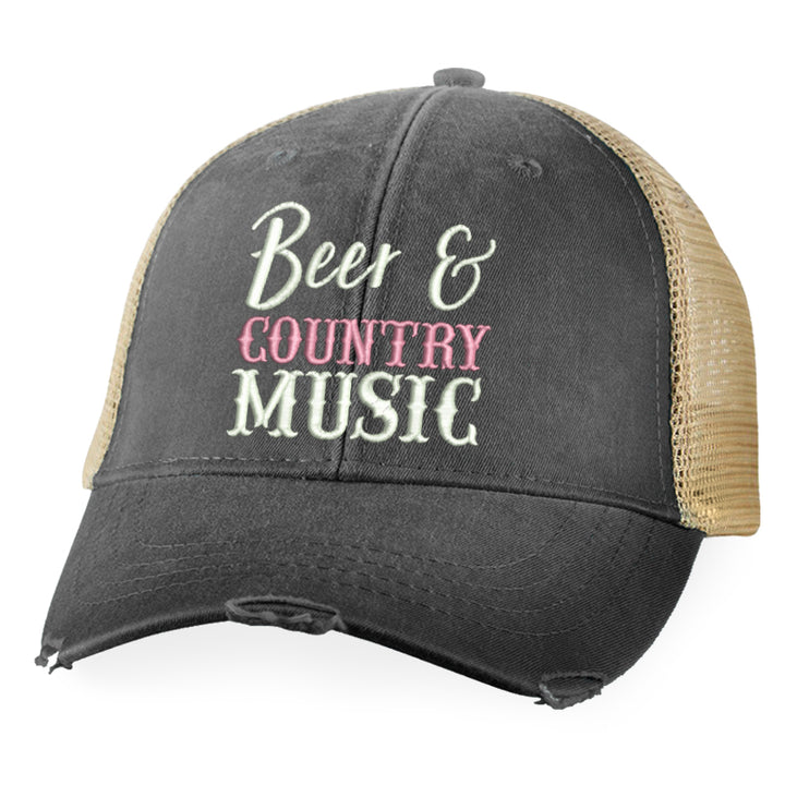 Beer And Country Music Hat