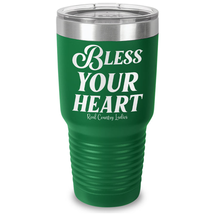 Bless Your Heart Laser Etched Tumbler