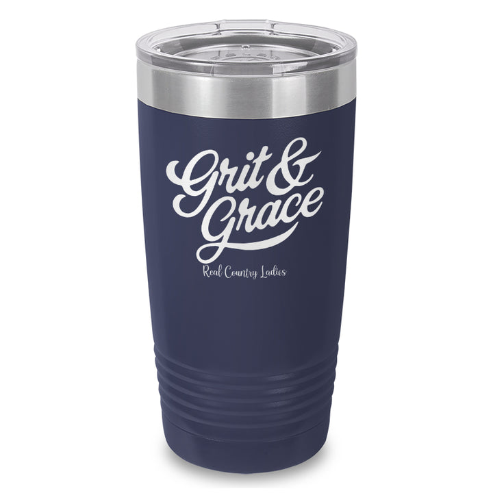 Grit And Grace Laser Etched Tumbler