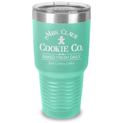 Mrs. Claus Cookie Company Laser Etched Tumbler