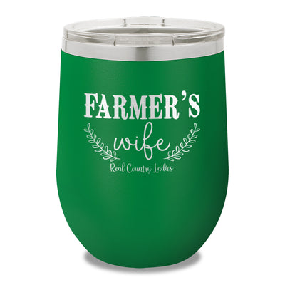 Farmer's Wife 12oz Stemless Wine Cup