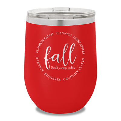 Fall 12oz Stemless Wine Cup