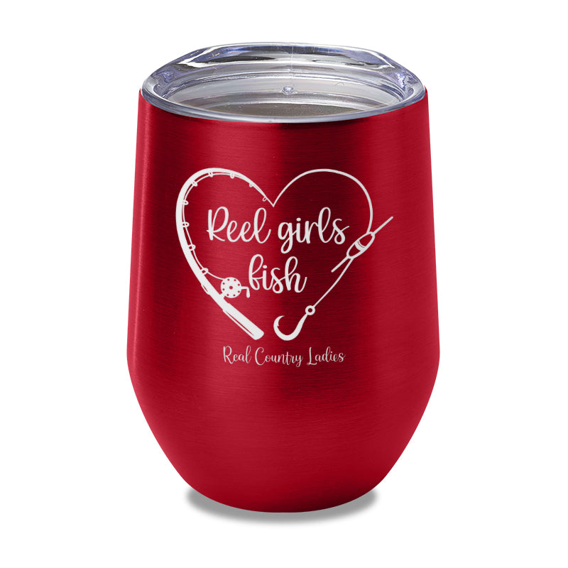 Reel Girls Fish Laser Etched Tumbler