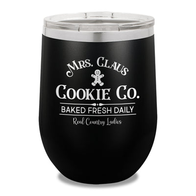 Mrs. Claus Cookie Company 12oz Stemless Wine Cup