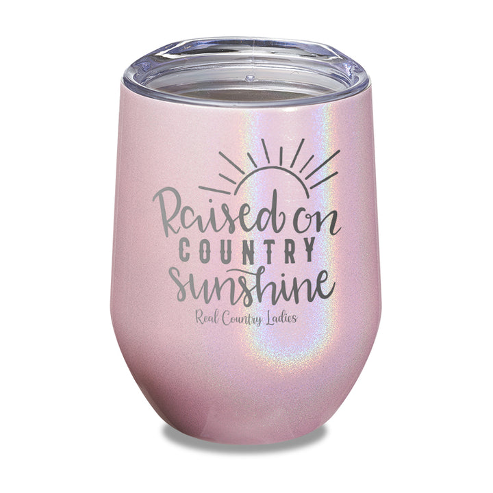 Raised On Country Sunshine Laser Etched Tumbler