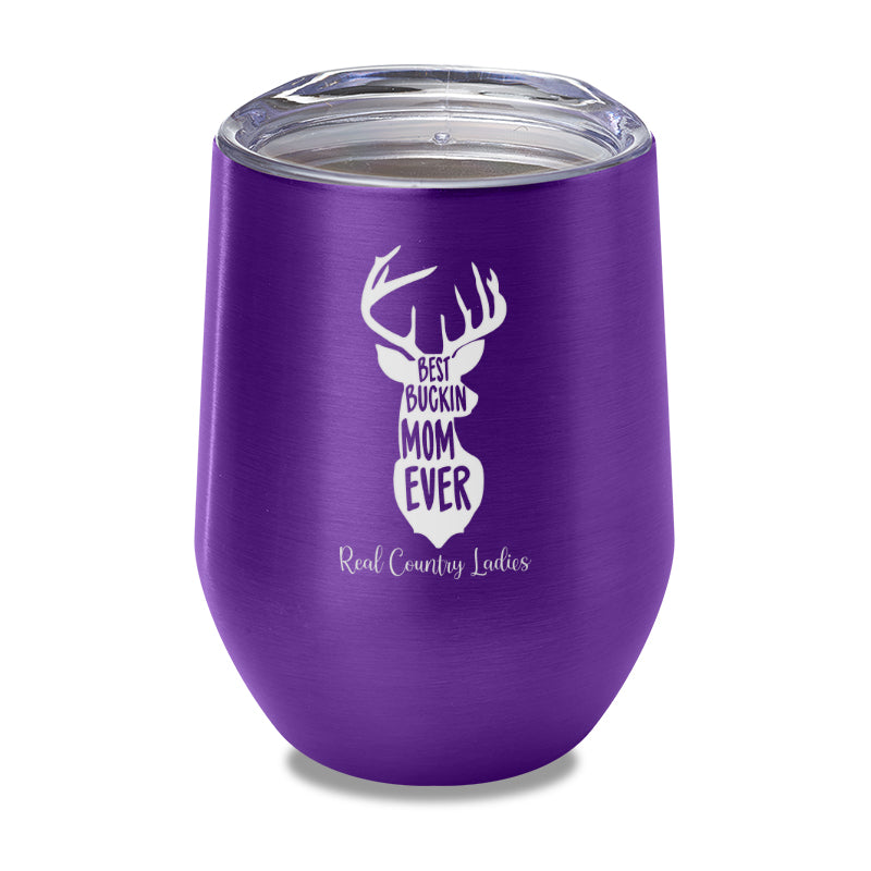 Best Buckin Mom Laser Etched Tumbler