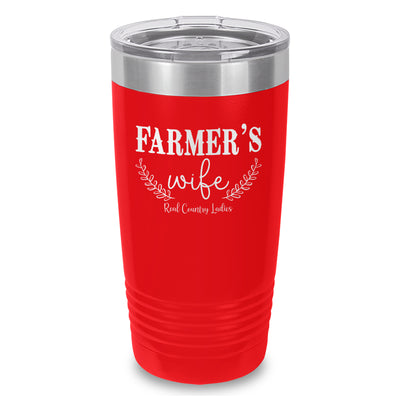 Farmer's Wife Laser Etched Tumbler