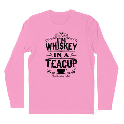 Whiskey In A Teacup Black Print Hoodies & Long Sleeves
