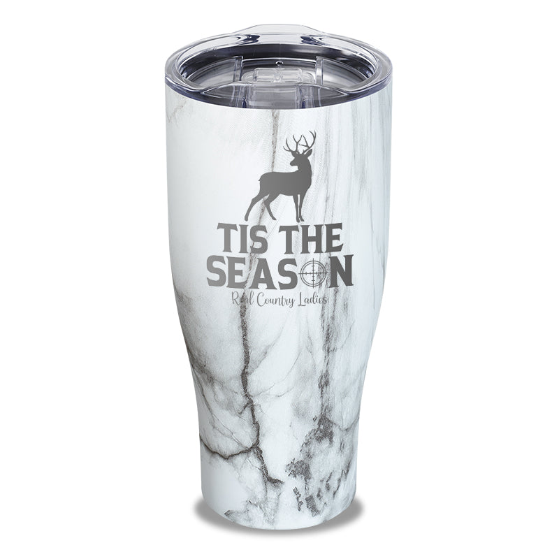 Tis The Season Laser Etched Tumbler