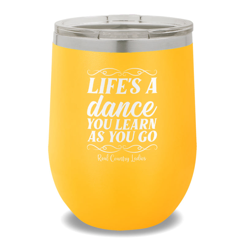 Life's A Dance 12oz Stemless Wine Cup