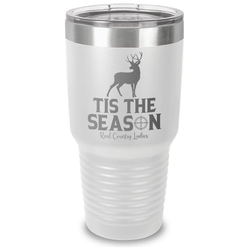 Tis The Season Laser Etched Tumbler