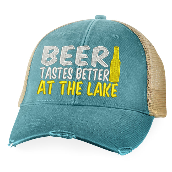 Beer Tastes Better At The Lake Hat