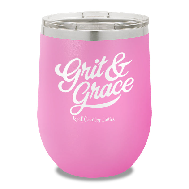 Grit And Grace 12oz Stemless Wine Cup