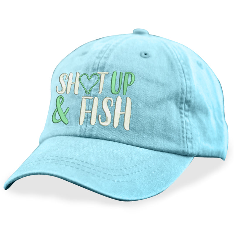 Shut Up And Fish Hat