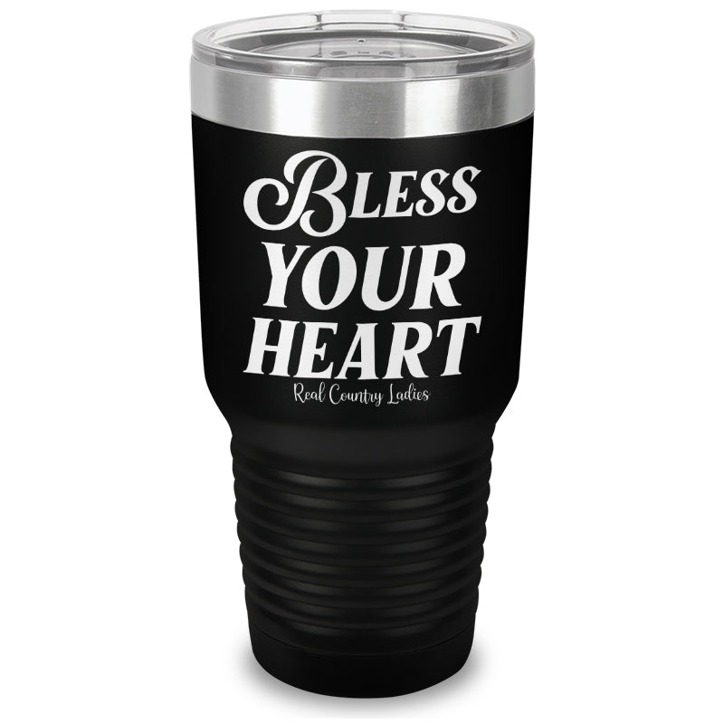 Bless Your Heart Laser Etched Tumbler