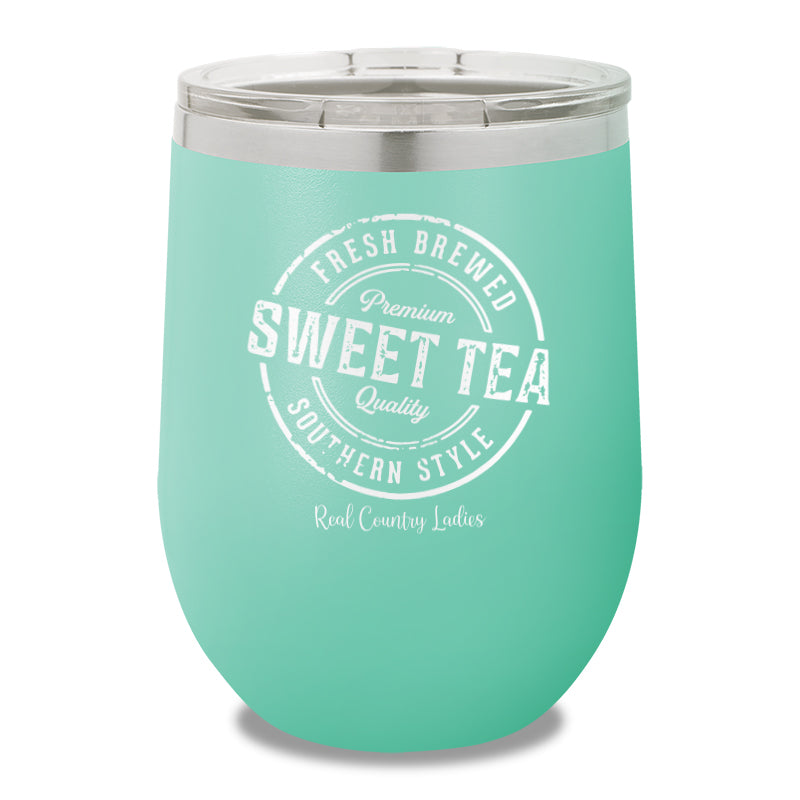 Fresh Brewed Sweet Tea 12oz Stemless Wine Cup