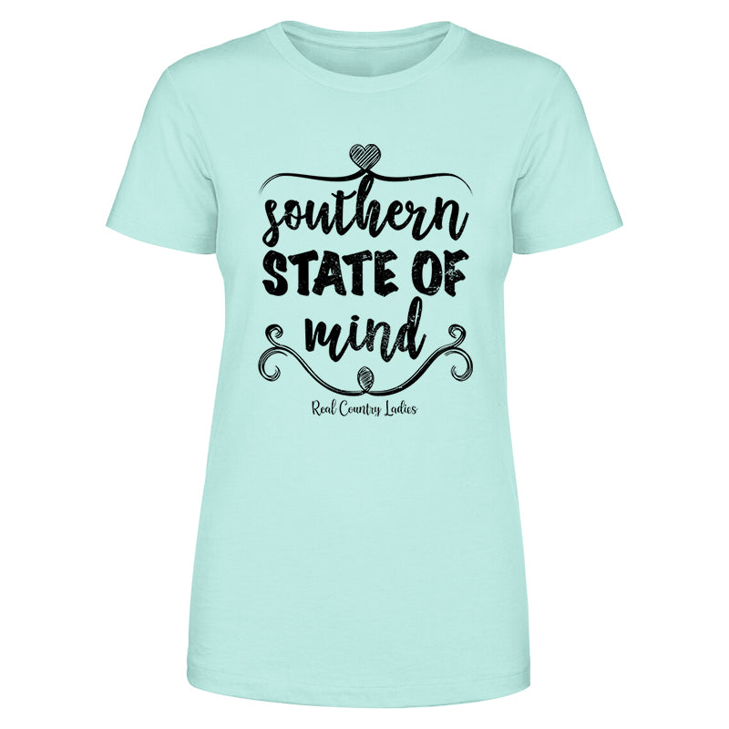 Southern State Of Mind Black Print Front Apparel
