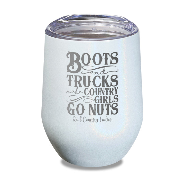 Boots And Trucks Laser Etched Tumbler