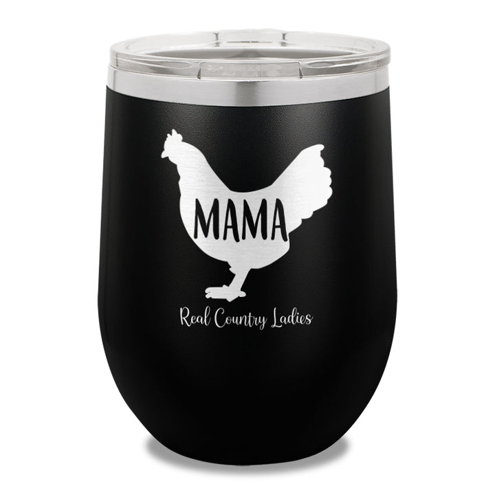 Mama Hen 12oz Stemless Wine Cup