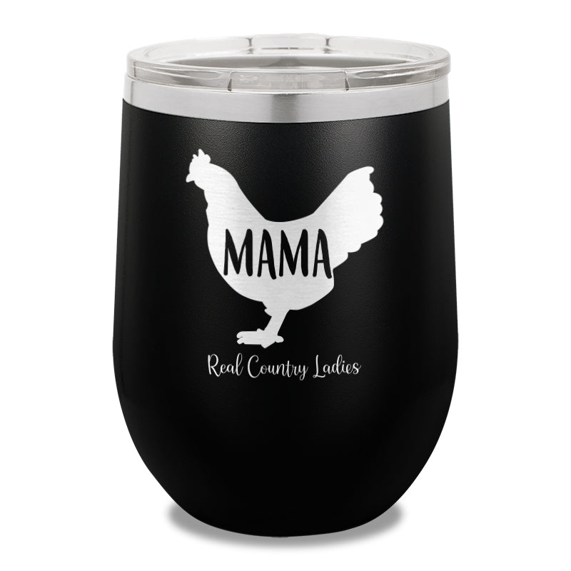 Mama Hen 12oz Stemless Wine Cup