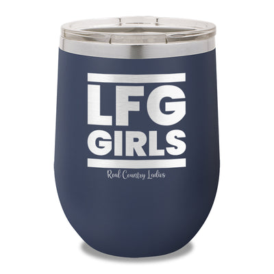 LFG Girls 12oz Stemless Wine Cup