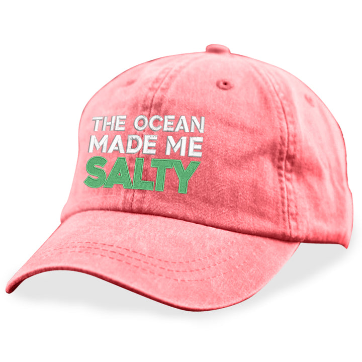 The Ocean Made Me Salty Hat