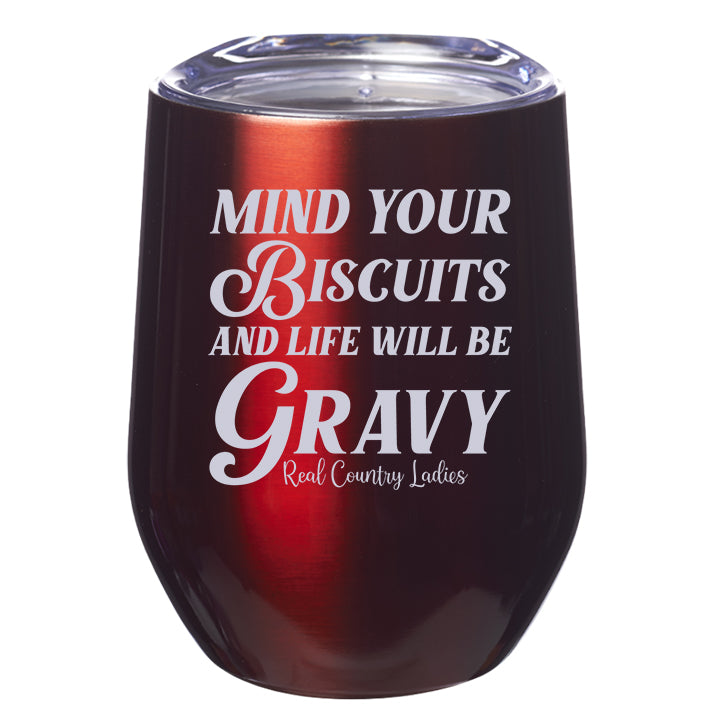 Clearance | Mind Your Biscuits Laser Etched Tumbler