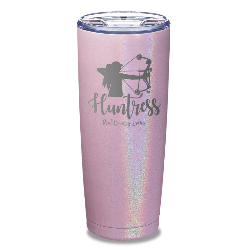 Huntress Bow Laser Etched Tumbler