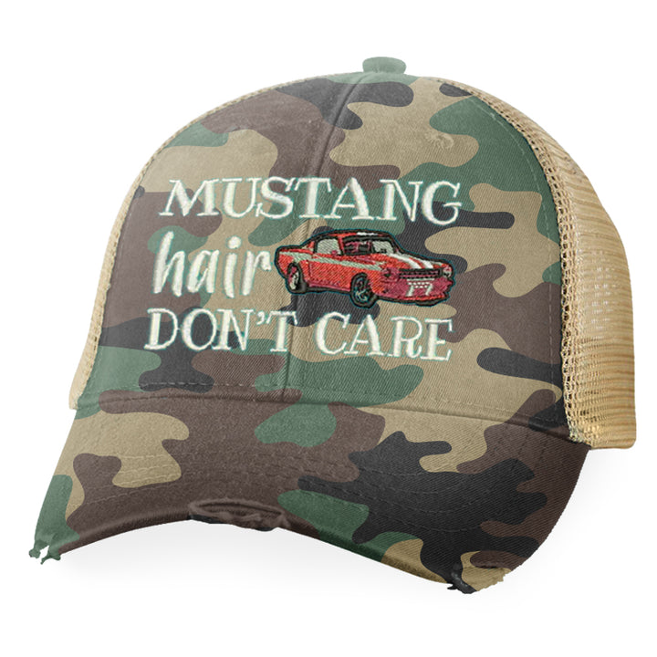 Mustang Hair Don't Care Hat