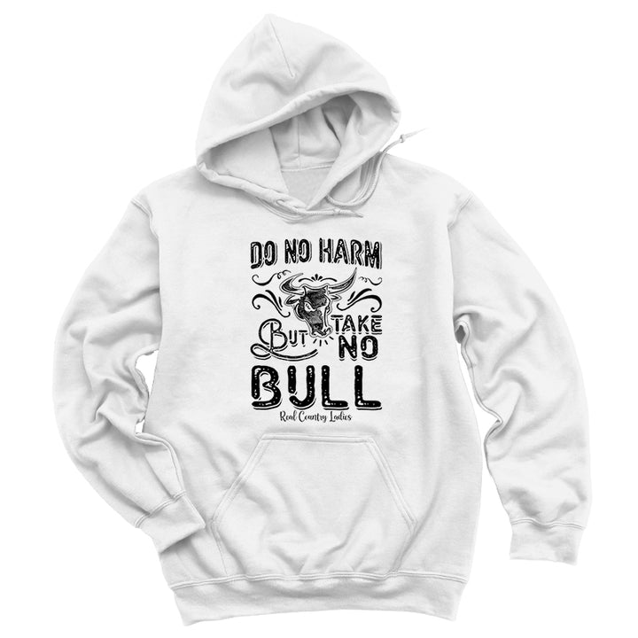 Take No Bull Black Print Hoodies & Long Sleeves