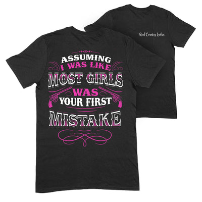 Your First Mistake Back Print Apparel