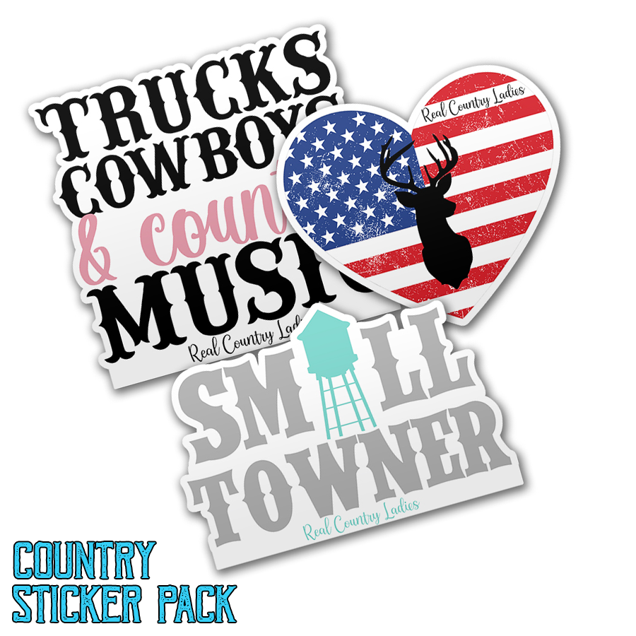 Country Sticker Pack