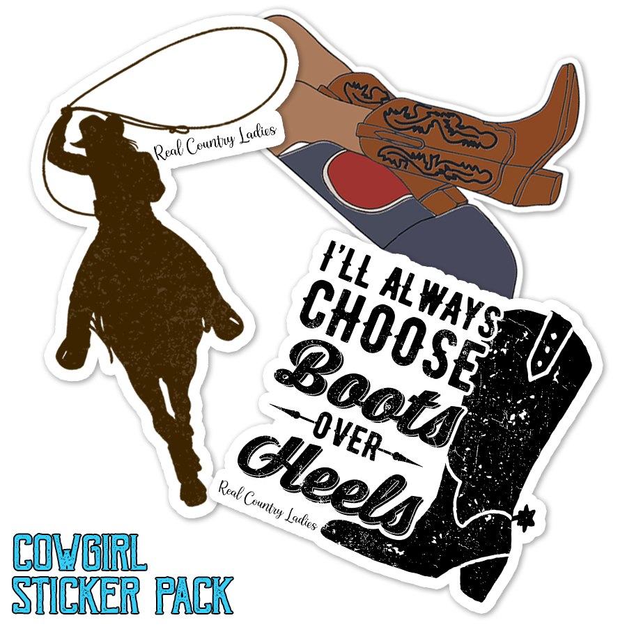 Cowgirl Sticker Pack